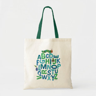 Tote Bag Eric Carle   Alphabet Motif de lettres Caterpillar