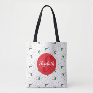 Tote Bag Eric Carle Motif de chenille et de points