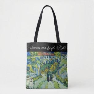 Tote Bag Escalier à Auvers par van Gogh :