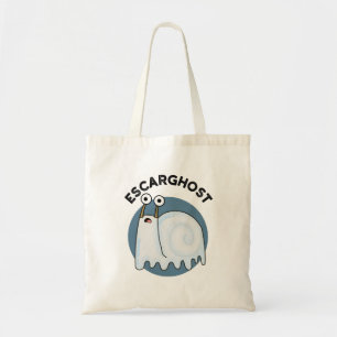 Tote Bag Escarghost Amusant Français Ghost Snail Pun