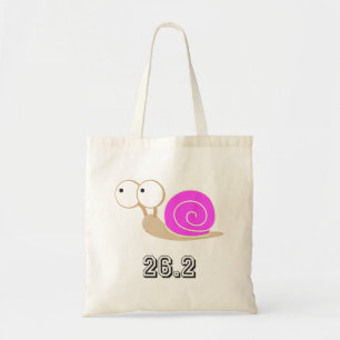 Tote Bag Escargot à coque rose 26,2