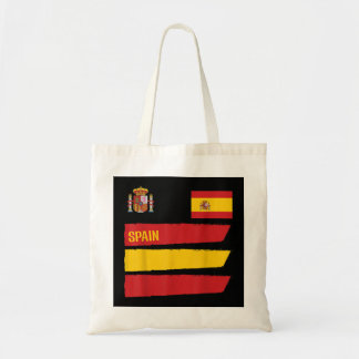 Tote Bag Espagne Drapeau Espana Football Fan Hommes Femmes 
