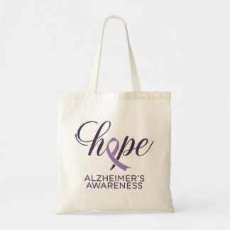 Tote Bag "Espère" La sensibilisation à la maladie d'Alzheim