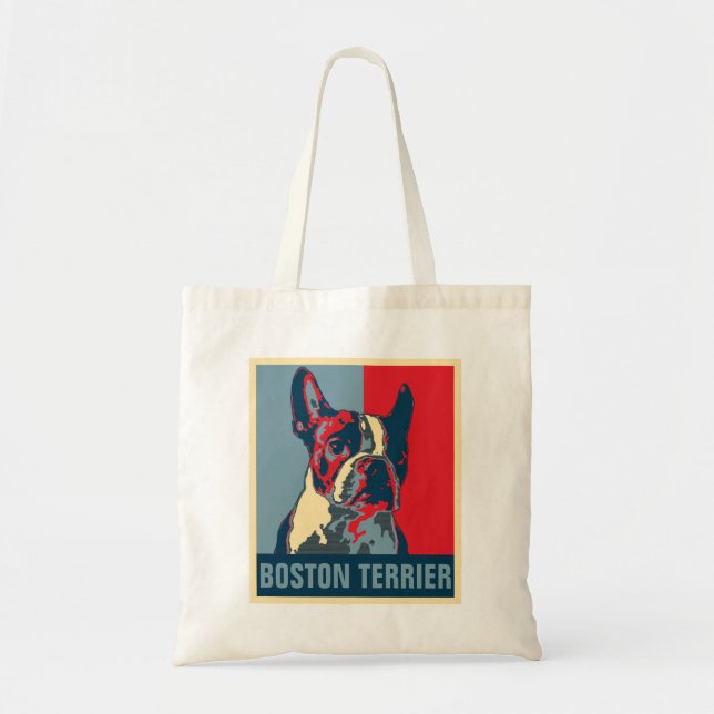 Tote Bag Espoir de Boston Terrier inspiré (Devant)