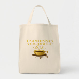 Tote Bag Espresso Yourself™ - Golden Cup Edition