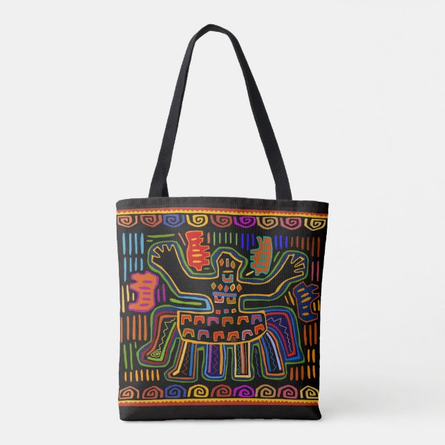 Tote Bag Esprit de chaman espiègle (Dos)