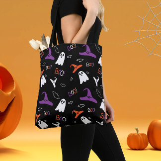 Tote Bag Estampa halloween boo