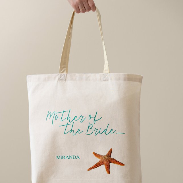 Tote Bag Estarfish de plage mère mariage de la mariée (Créateur téléchargé)