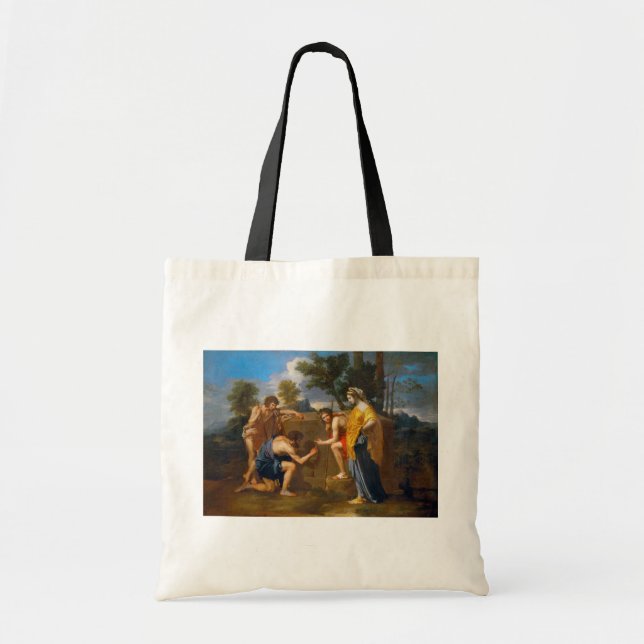 Tote Bag Et dans Arcadia ego, Poussin (Devant)