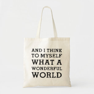 Tote Bag Et monde merveilleux