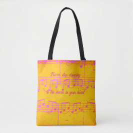 Tote Bag Étapes musicales - Citrus Jam Fourre-tout