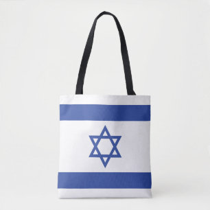 Tote Bag Etat d'Israël Drapeau, Étoile de David Juifs