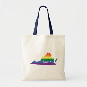 Tote Bag État Gay pride  Virginie