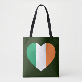 Tote Bag État Heartflag irlandais