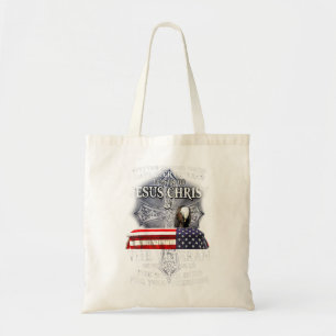 Tote Bag États-Unis Drapeau Entièrement Vacciné Par Le Sang