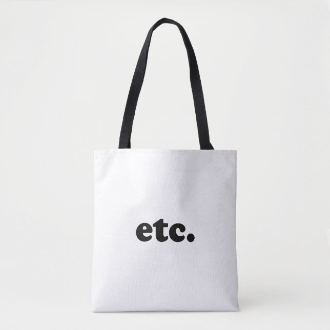 Tote Bag etc. (Devant)