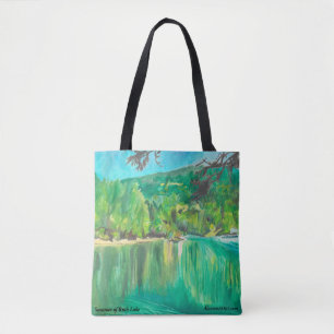 Tote Bag "Été de lac ruth" par Larsen ambre