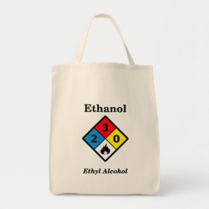 Tote Bag Ethanol MSDS Label