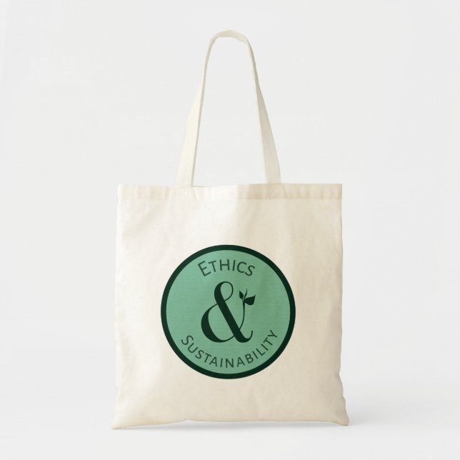 Tote Bag éthique et durabilité (Devant)