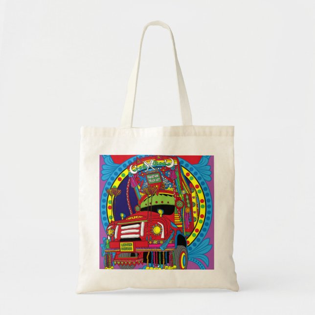 Tote Bag Ethnic Truck Art Fourre-tout (Devant)