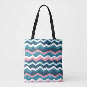 Tote Bag Ethnie tribale, motif homogène
