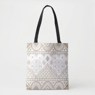 Tote Bag Ethnique géométrique Tribal Tribal sans couture Mo