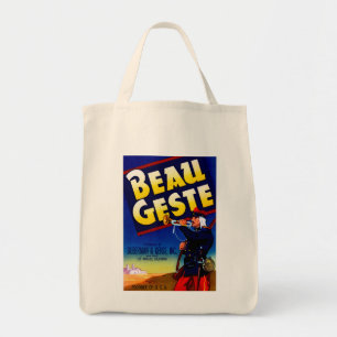 Tote Bag Étiquette Beau Geste