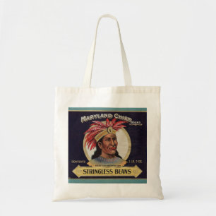 Tote Bag étiquette de haricots sans chaîne dans le Maryland