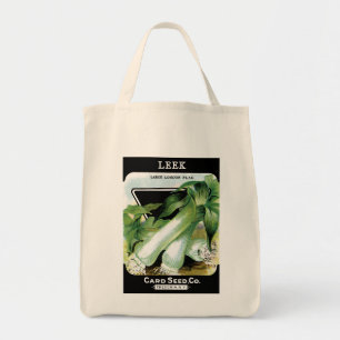 Tote Bag Étiquette de paquets de graines de poitrine