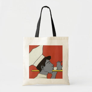 Tote Bag Étiquette de produit vintage, Kakao chocolat chaud
