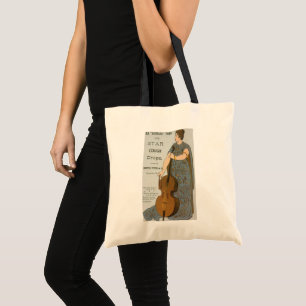Tote Bag Étiquette de produit vintage, pastilles contre la 