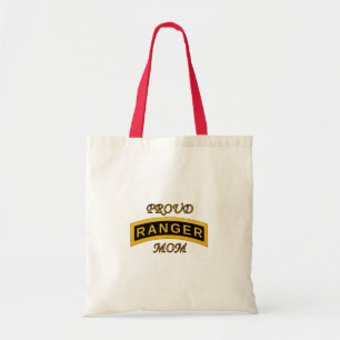 Tote Bag Étiquette d'école de garde forestière d'armée 