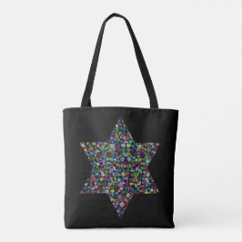 Tote Bag Étoile colorée de David