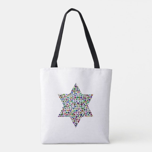 Tote Bag Étoile de David (Dos)