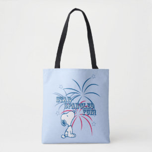 Tote Bag Étoile Snoopy Fun Spangé