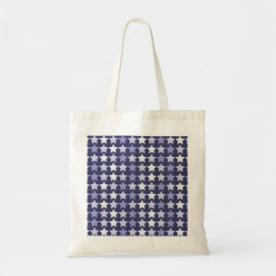 Tote Bag Étoiles bleues de la marine patriotique