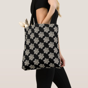 Tote Bag ÉTOILES DE DIAMOND, LUNETTES DE NEIGE EN Joyaux d'