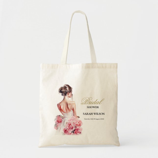 Tote Bag Étonnante Fête des mariées Mariage sur un budget (Devant)