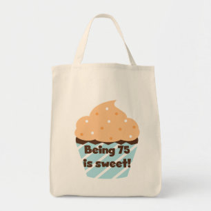 Tote Bag Etre 75 est Sweet Birthday T-shirts et cadeaux