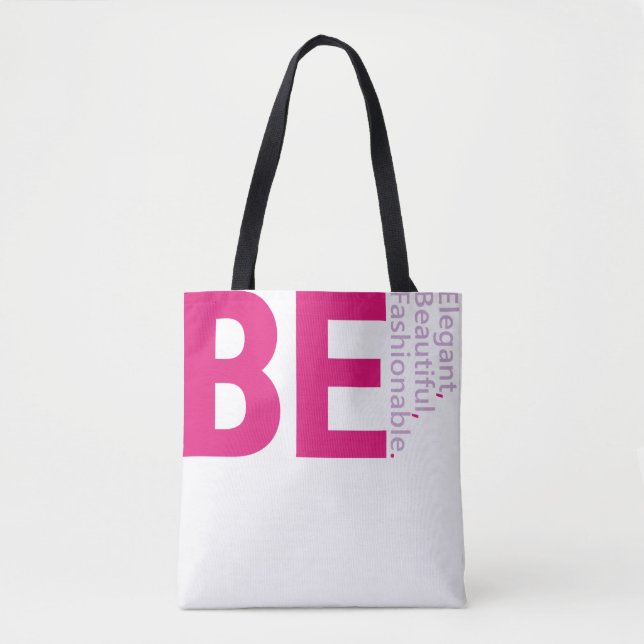 Tote Bag Être à la mode (Devant)