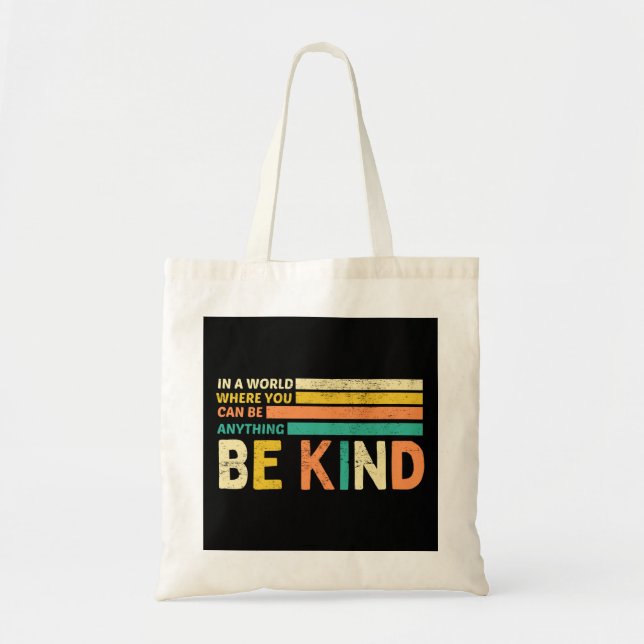 Tote Bag Être gentil (Devant)
