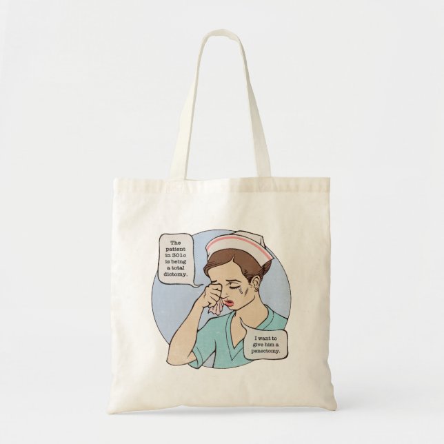Tote Bag Être une dictomie (Devant)