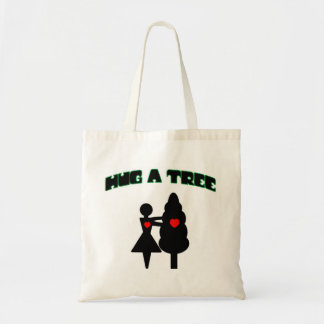 Tote Bag Étreignez un arbre w/Hearts