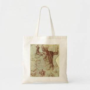 Tote Bag Étude de Libyan Sibyl par Michelangelo