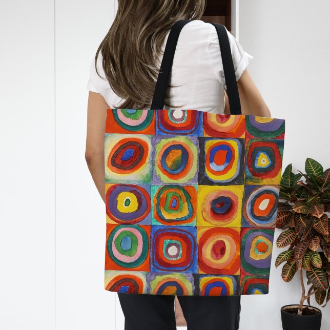 Tote Bag Étude des couleurs | Wassily Kandinsky (Créateur téléchargé)