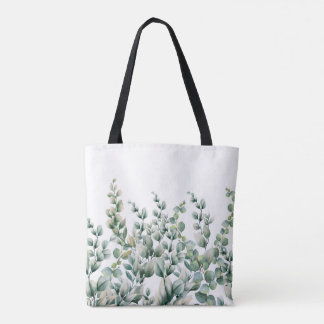 Tote Bag Eucalyptus vert