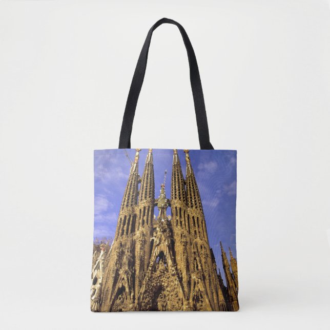 Tote Bag Europe, Espagne, Barcelone, Sagrada Familia (Devant)
