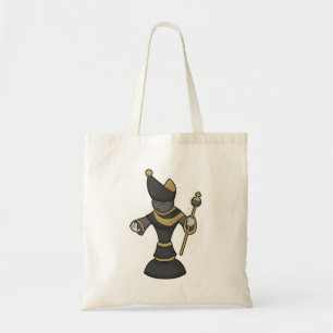 Tote Bag Évêque Échecs Équipe Échecs