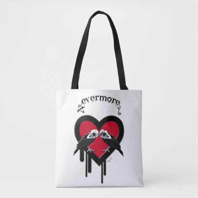 Tote Bag Evermore (Lettres noires) (Devant)