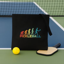 Évolution de Pickleball Drôle Nom ou Texte Personn